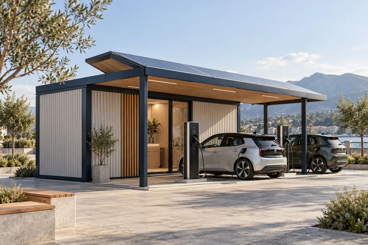 Línea PRAZA, propuesta modular CAIXAS